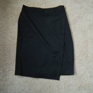 Premise Studio Women's  Black A Line Skirt, Side Zip,  Size 4 Great Shape